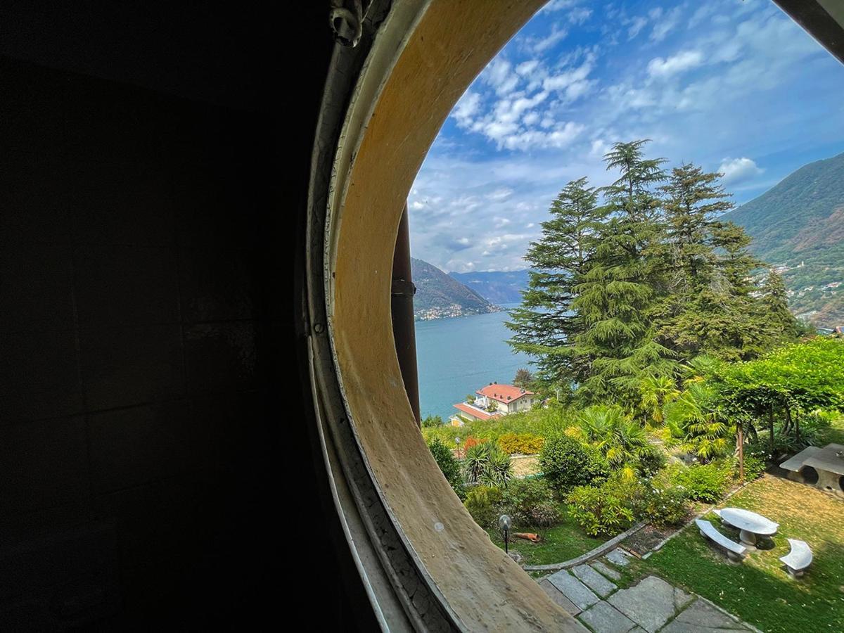 Lake Como Villa Ines Junior Apartment Faggeto Lario Екстериор снимка